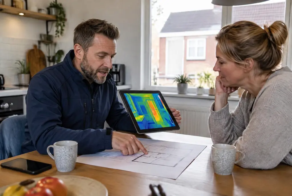 Lekdetectie Houten – bevindingen bespreken aan de keukentafel